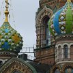 P015 ... unique enamel domes, a spectacular architectural landmark of St Petersburg...