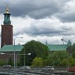 P012 City Hall, with its bell tower spire featuring the golden Three Crowns, and turrets adorned with gilded starlets and sculptures, one of the most famous...