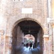 IMG_1185 Entrance through a walkway to Juliet's balcony, with love notes on both walls