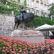 P028 Statue of St. George kills the Dragon - the original one actually looks different and is in Marshal Tito Square